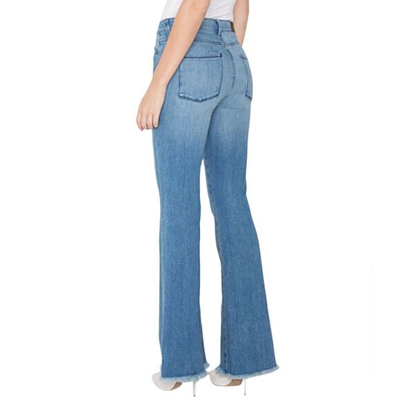 PARKER SMITH Raw Hem Flare Jeans - Picture 4 of 16